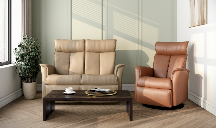 Wall hugger leather recliner chairs sale