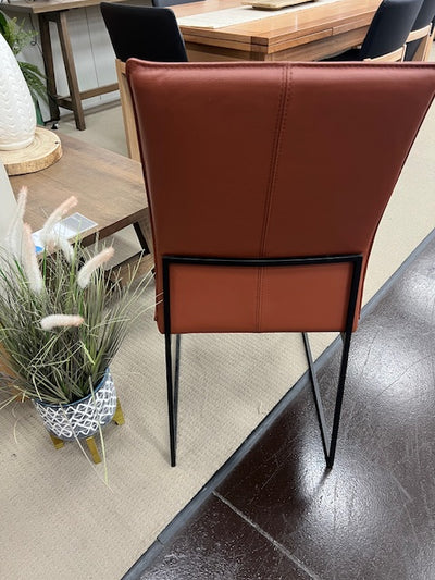 Floor Stock - Malmo Leather Dining Chair - Full House Furniture