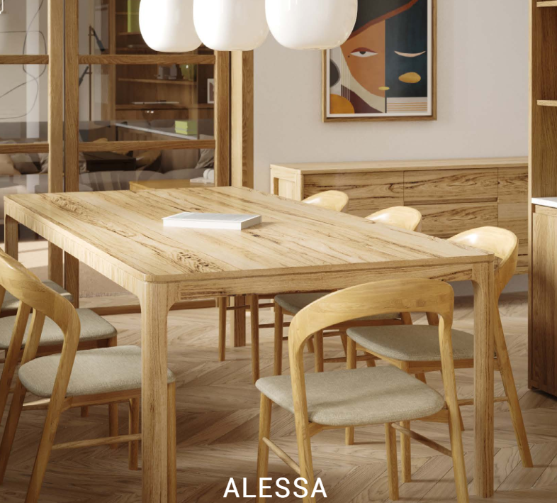 Alessa Dining Table - Full House Furniture