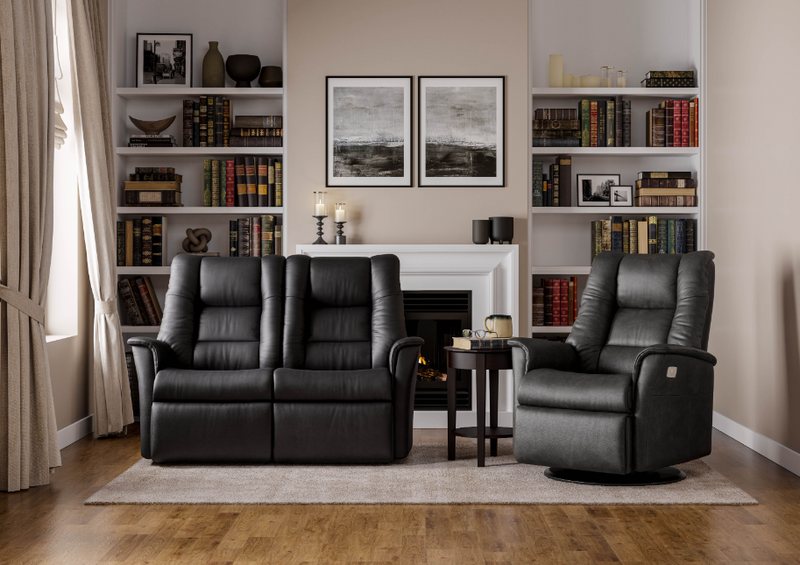 Brando Relaxer-Power-Leather - Full House Furniture