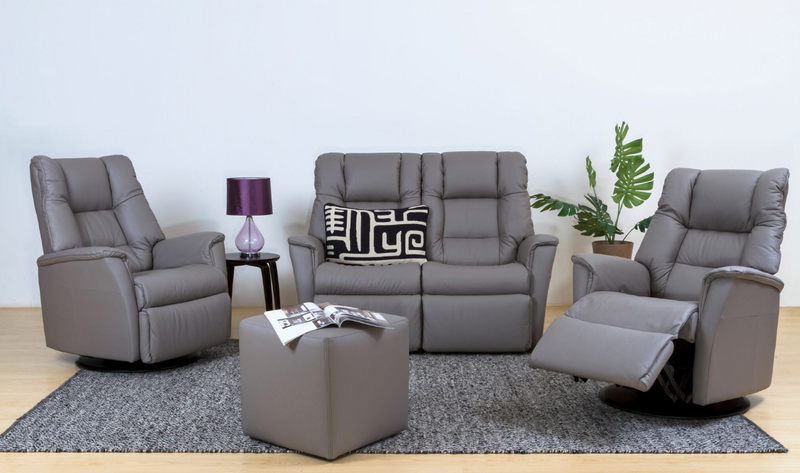 Brando Relaxer-Manual-Leather - Full House Furniture