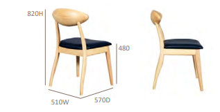 Moon Dining Chair - Full House Furniture