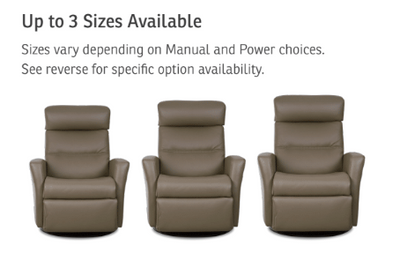 Divani Relaxer-Power-Leather - Full House Furniture