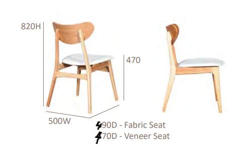 Finland Dining Chair - Full House Furniture