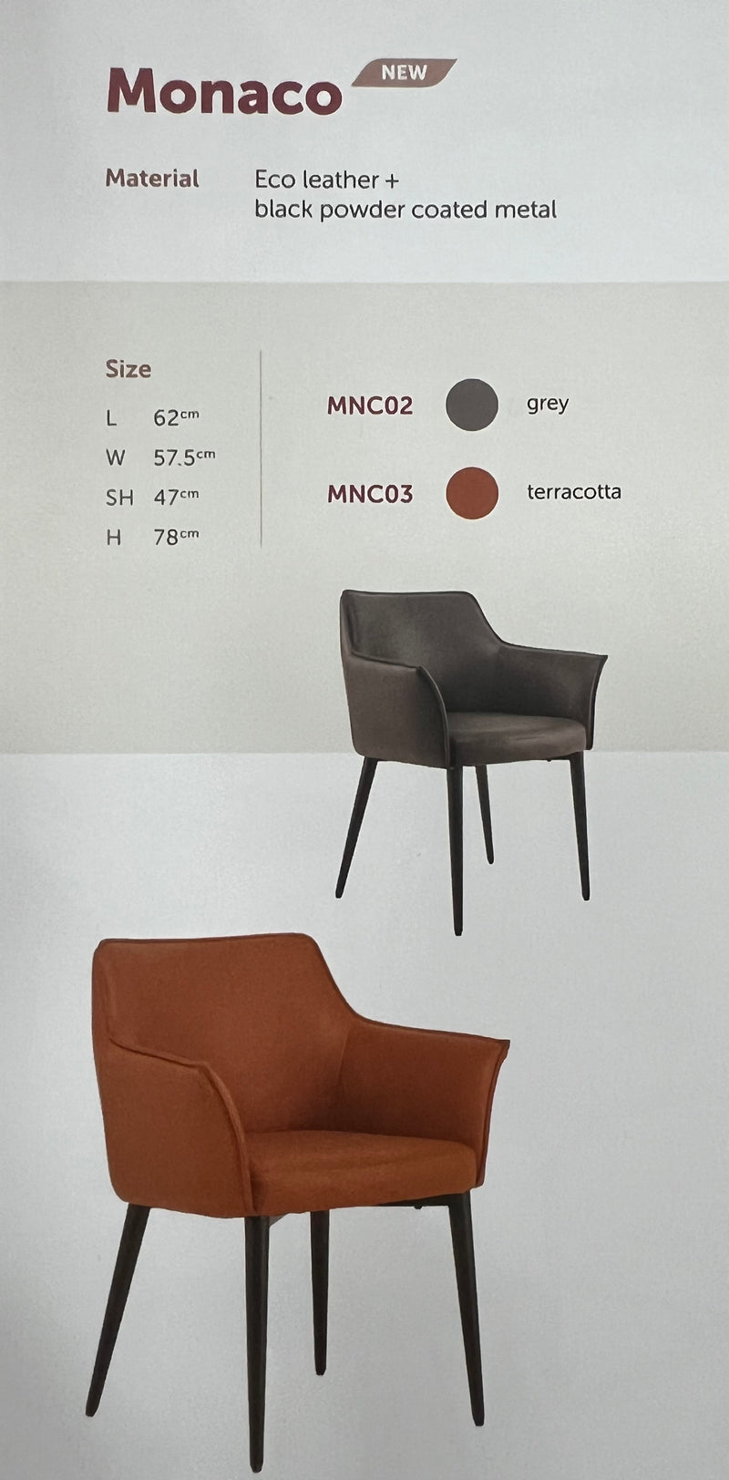 Monaco Dining Chair - Full House Furniture