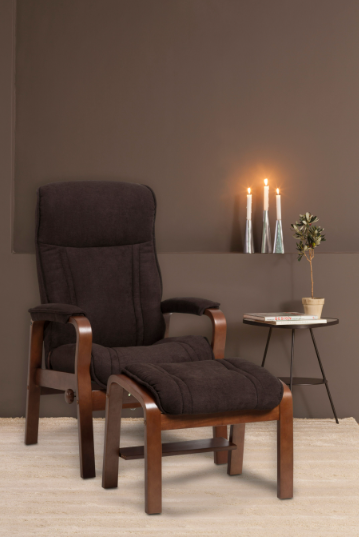 Jade Recliner & Ottoman - Full House Furniture
