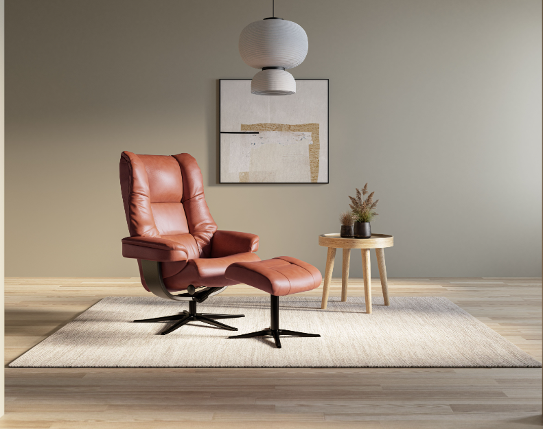 Nordic leather recliner hotsell