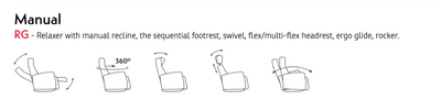 Divani Relaxer-IMG Fabric - Full House Furniture