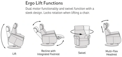 Sedona Ergo Lift Relaxer - Full House Furniture