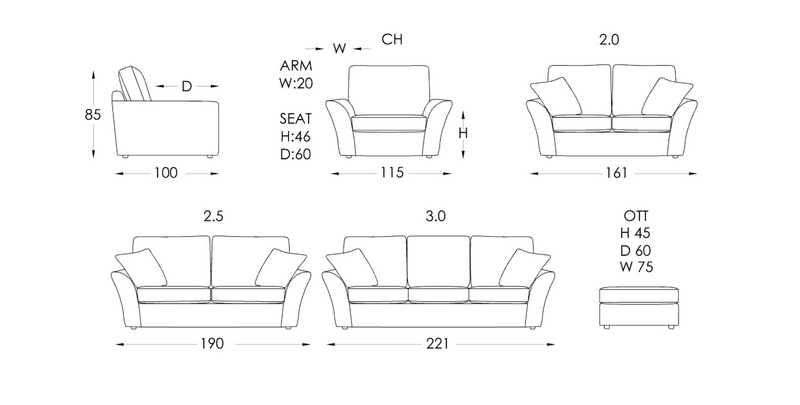 Moran Maison sofa