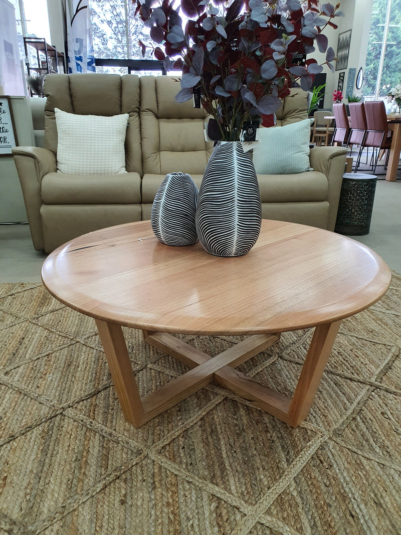Oslo Round Coffee Table - Coffee Tables - Full House Furniture