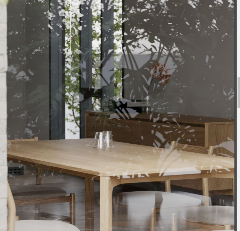 Aksel American Oak Dining Table - Full House Furniture