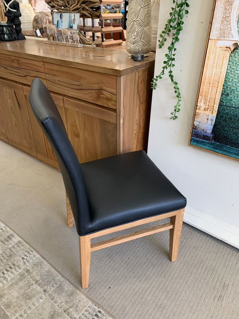Yarra Leather Dining Chair - Full House Furniture